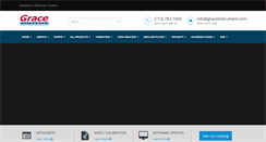 Desktop Screenshot of graceinstrument.com